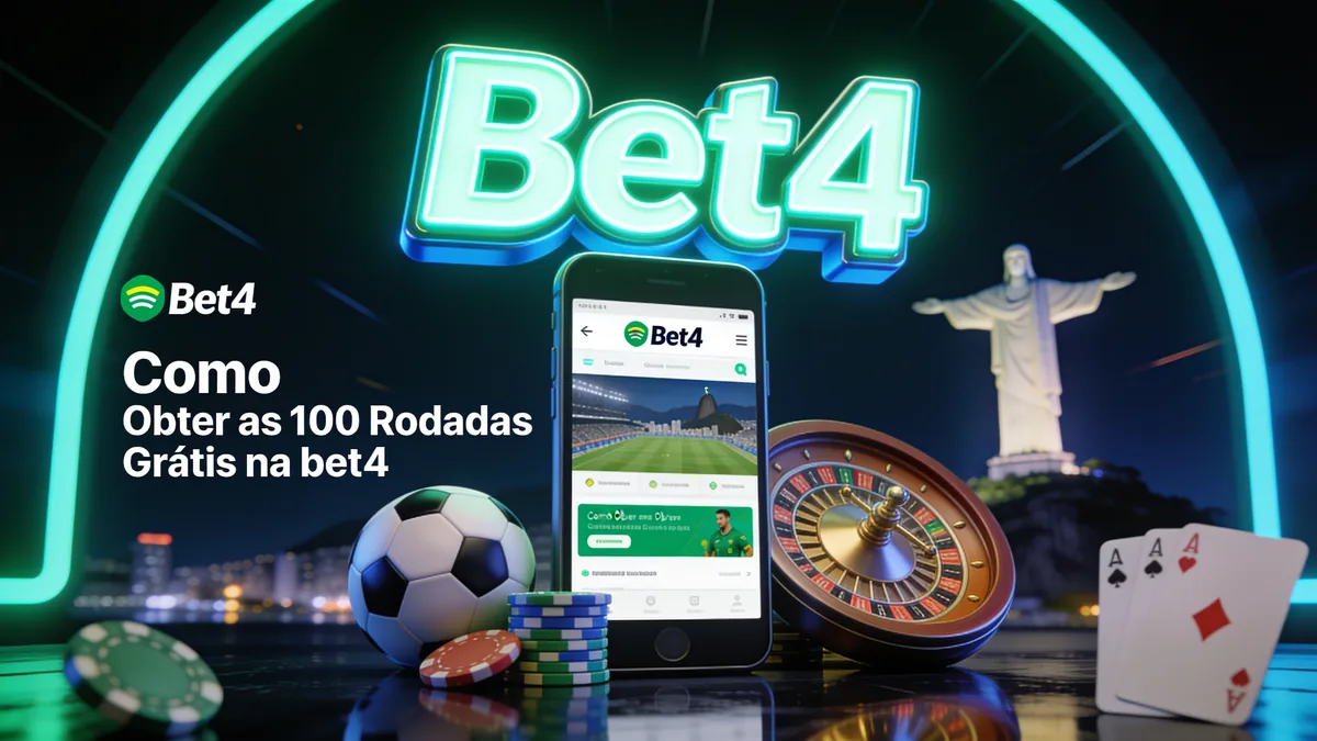 Como Obter as 100 Rodadas Grátis na bet4 — bet4 no Brasil